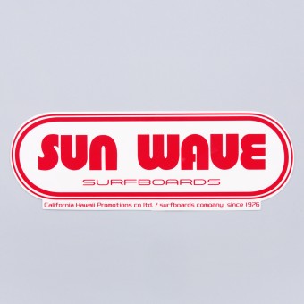 SUN WAVEオリジナルステッカー M size