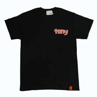 CHP x Tony Taiz sunコラボTシャツ　ラフロゴ　ブラック